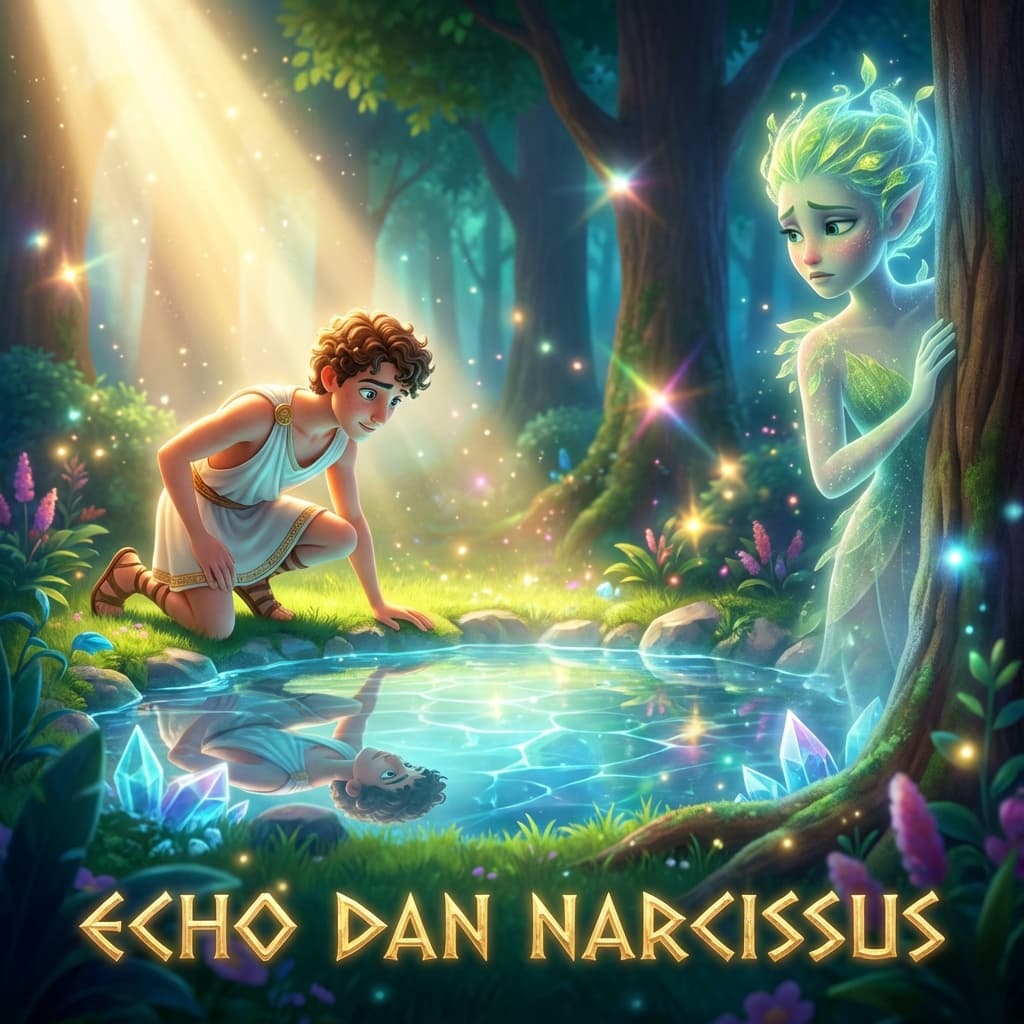 Kisah Echo dan Narcissus: Cerita tentang Obsesi dan Suara yang Hilang