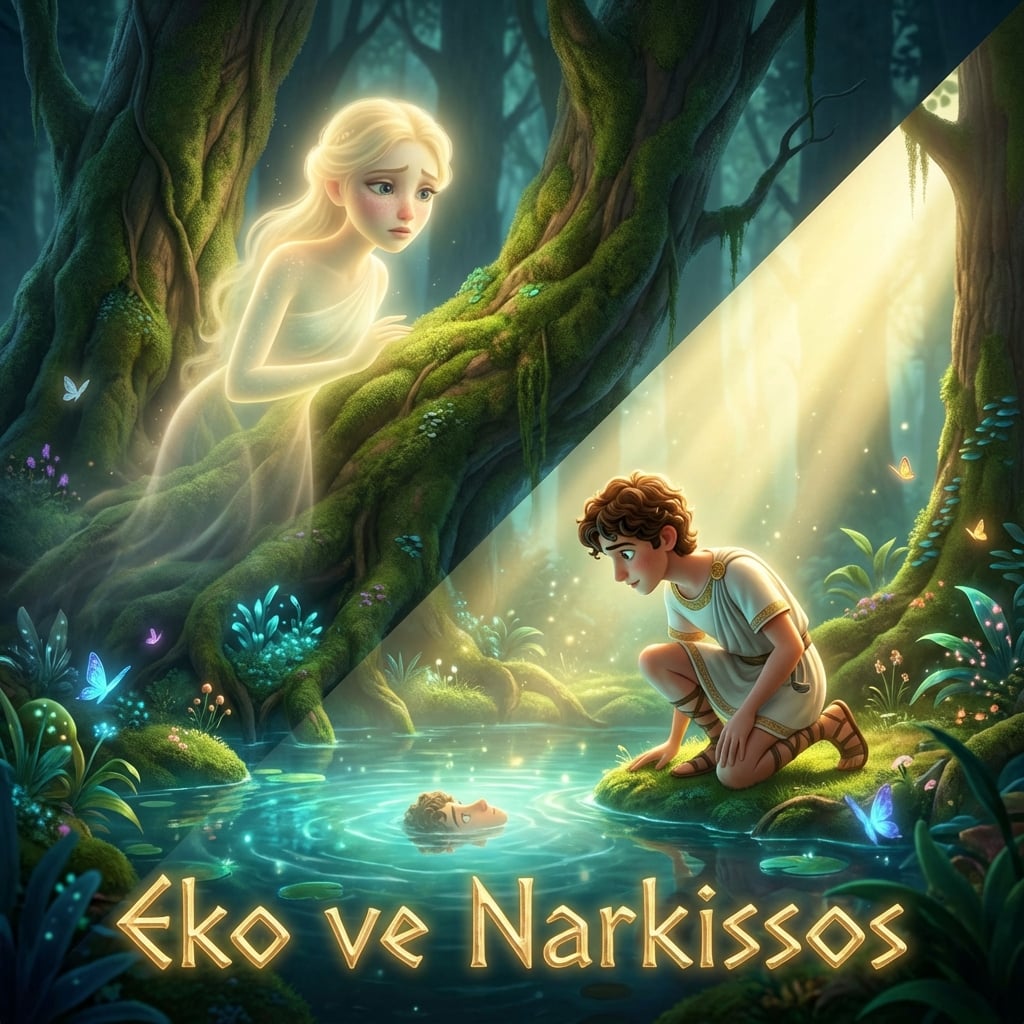 Eko ve Narkissos'un Hikayesi: Takıntı ve Kaybolan Seslerin Masalı