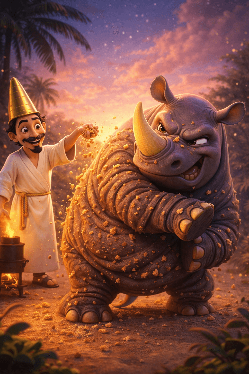 Gergedanın Derisi Nasıl Kırıştı