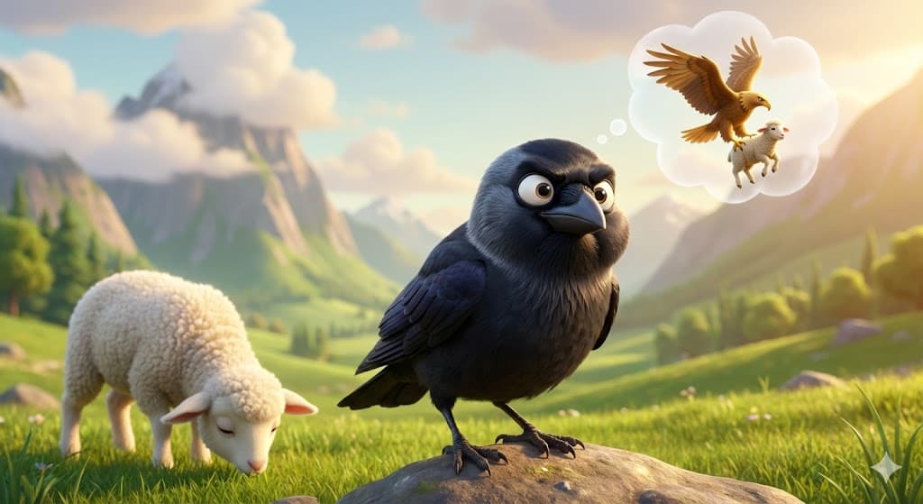 L'Aigle et le Choucas