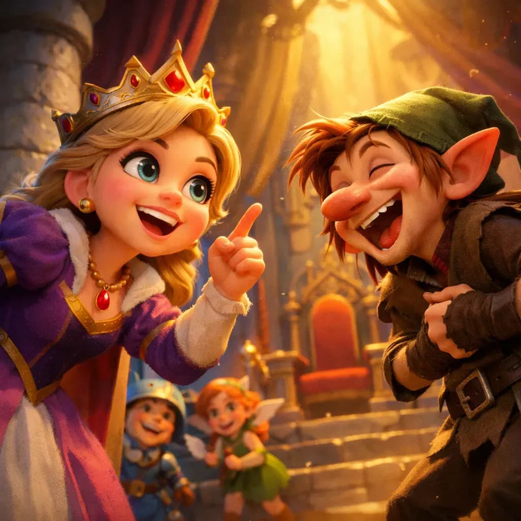 Rumpelstiltskin et la Promesse de la Reine