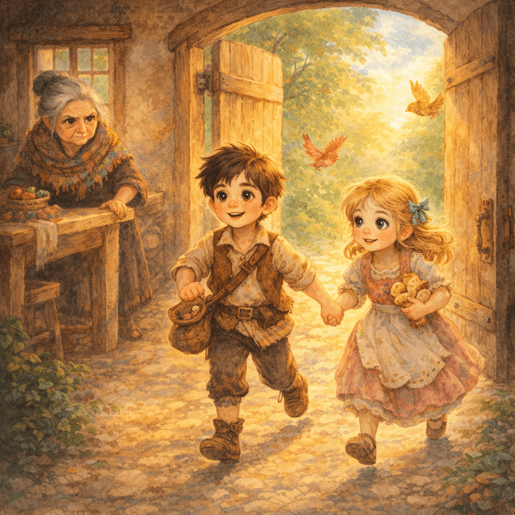 Hansel dan Gretel: Perjalanan Pulang