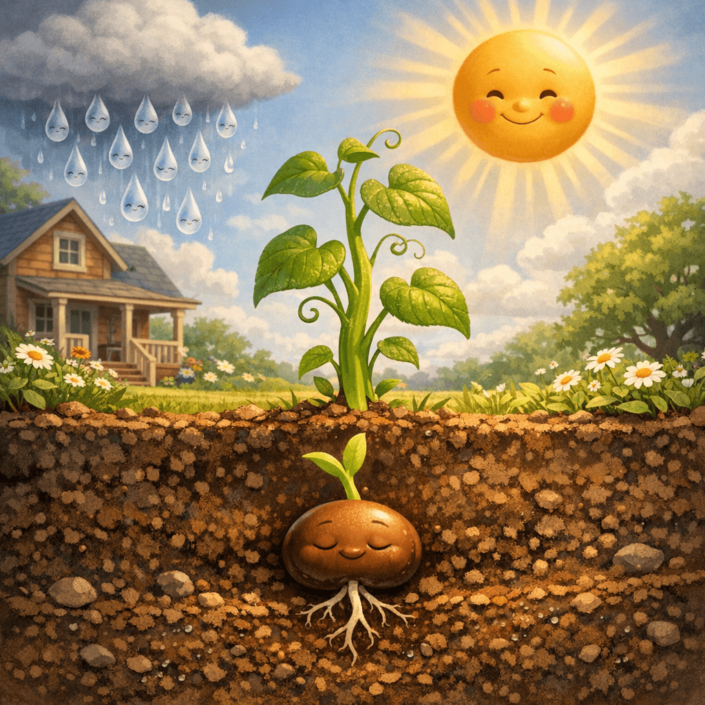 Como o Feijão Brotou