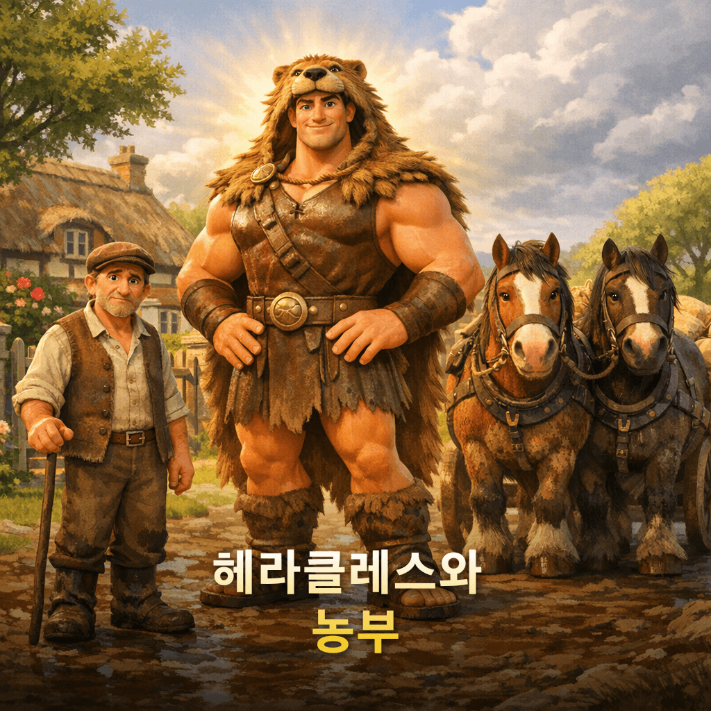 헤라클레스와 농부