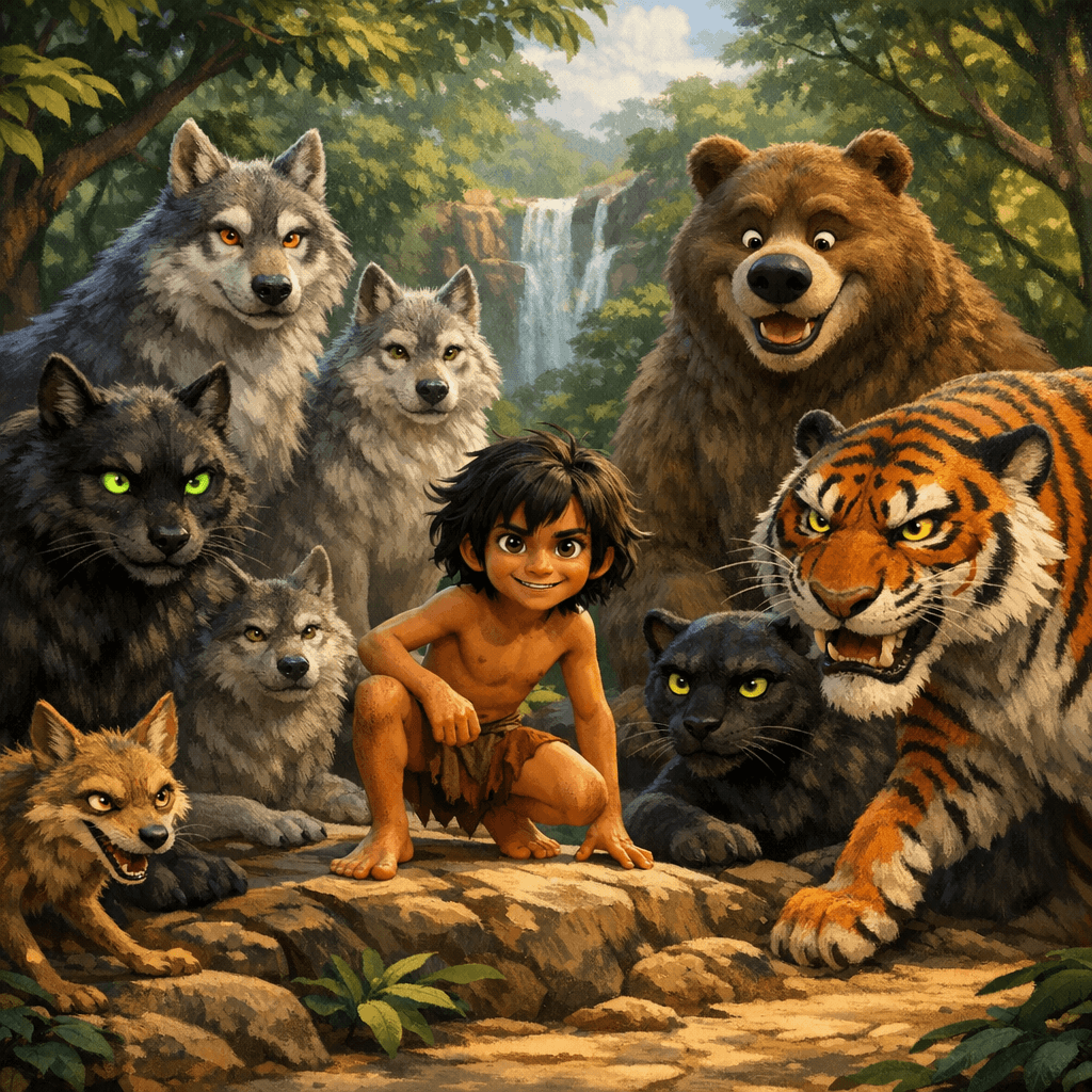 Os Irmãos de Mowgli
