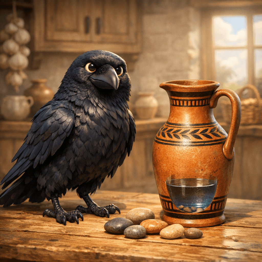 The Crow & the Pitcher