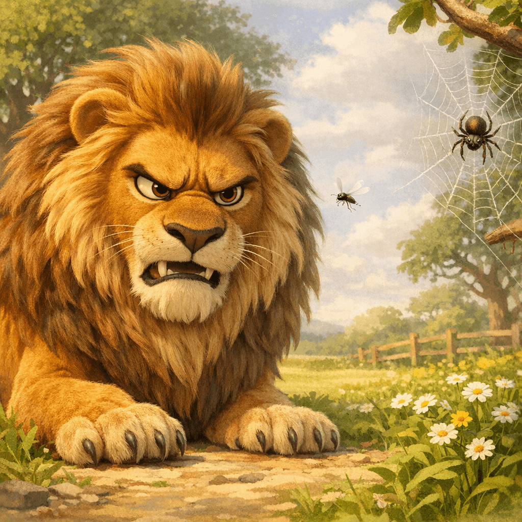 狮子与蚊子