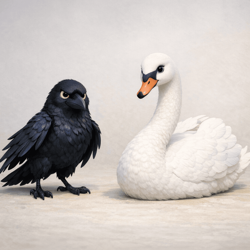 The Raven & the Swan