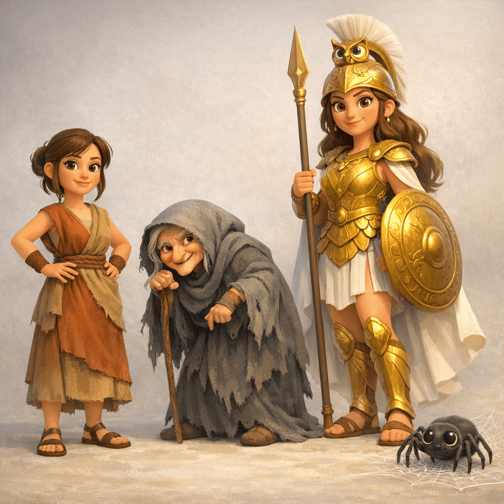 The Story of Arachne: The Weaver Who Challenged a Goddess