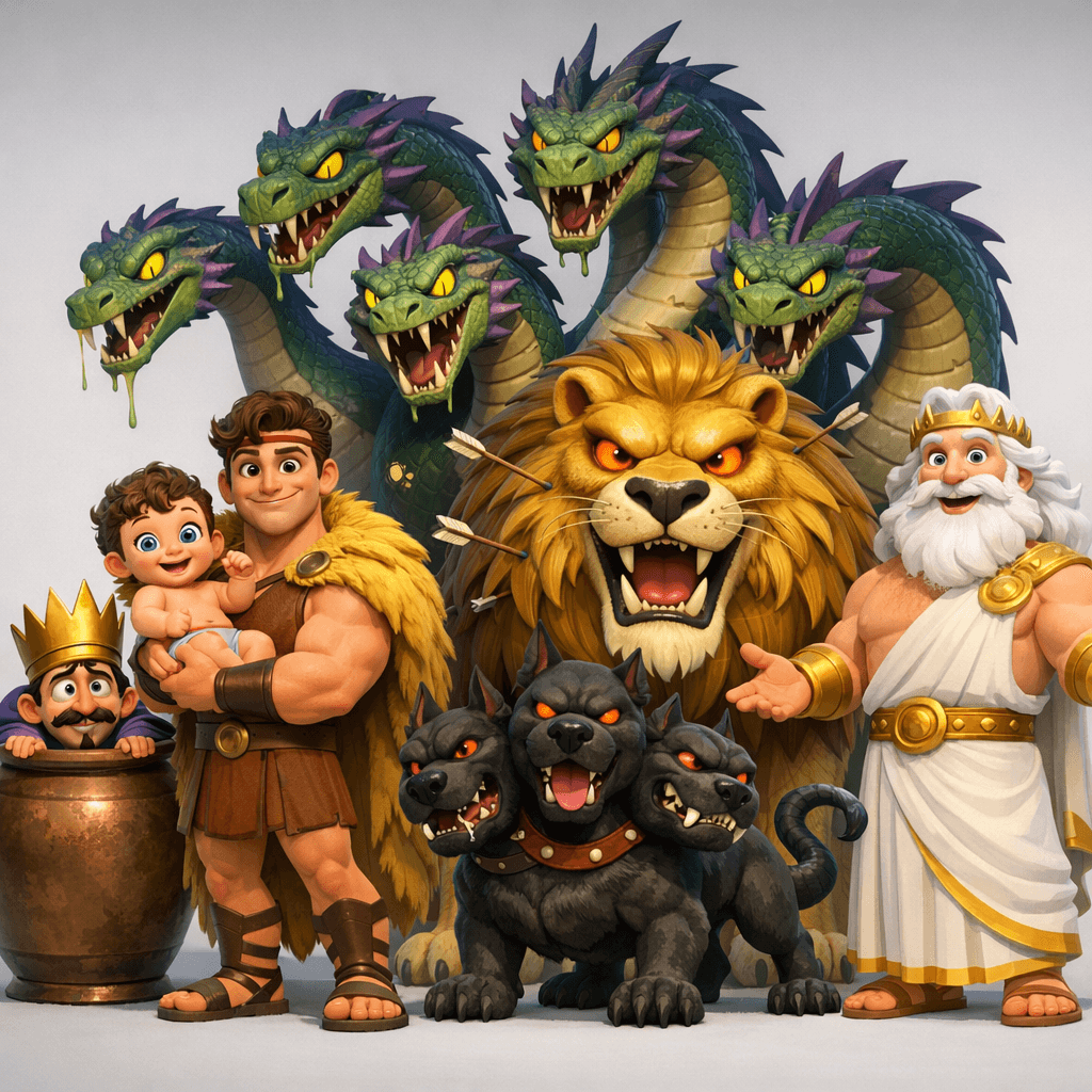 The Story of Hercules: The Strongest Hero