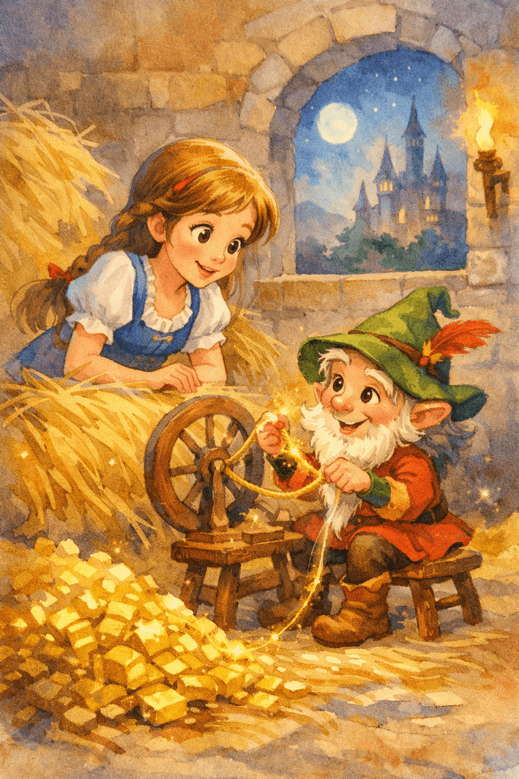 侏儒怪:纺金丝的神秘小矮人