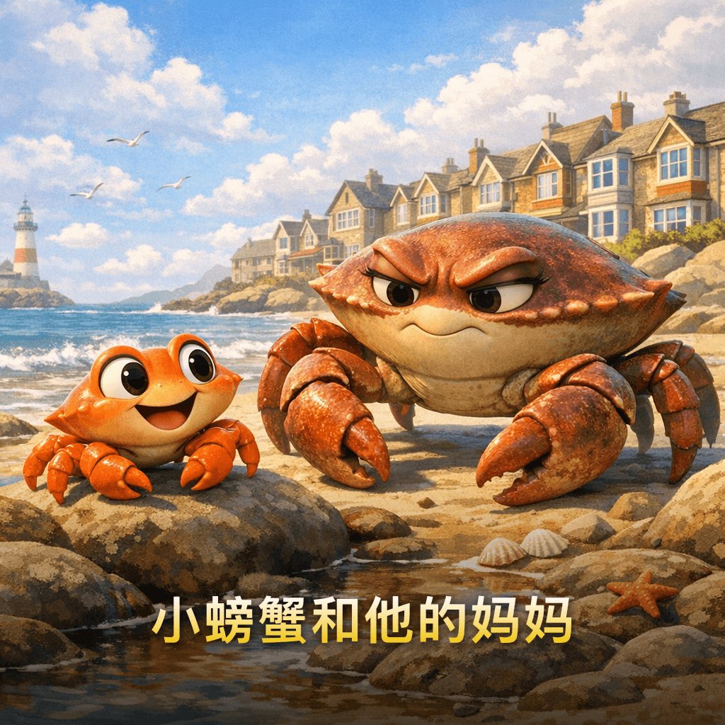 小螃蟹和他的妈妈