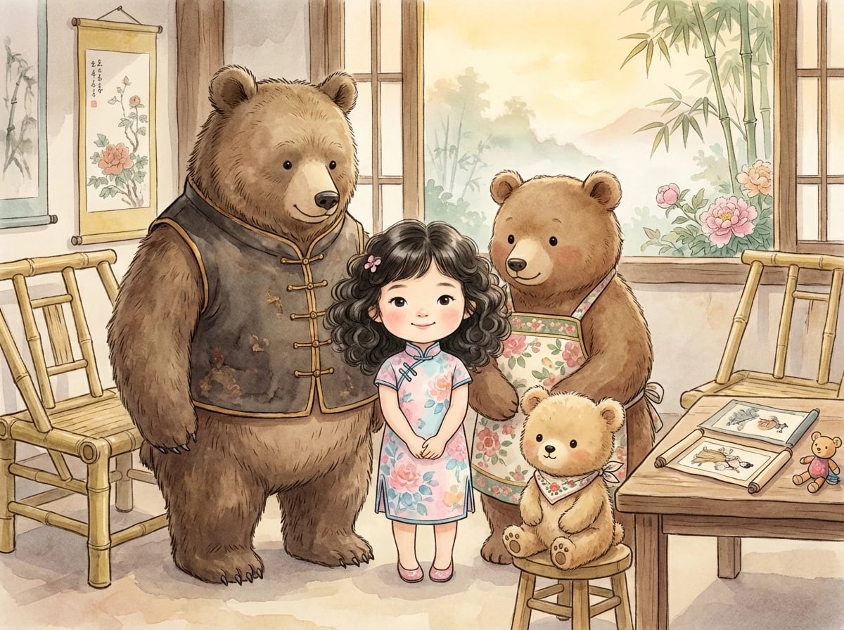 金发女孩和三只熊