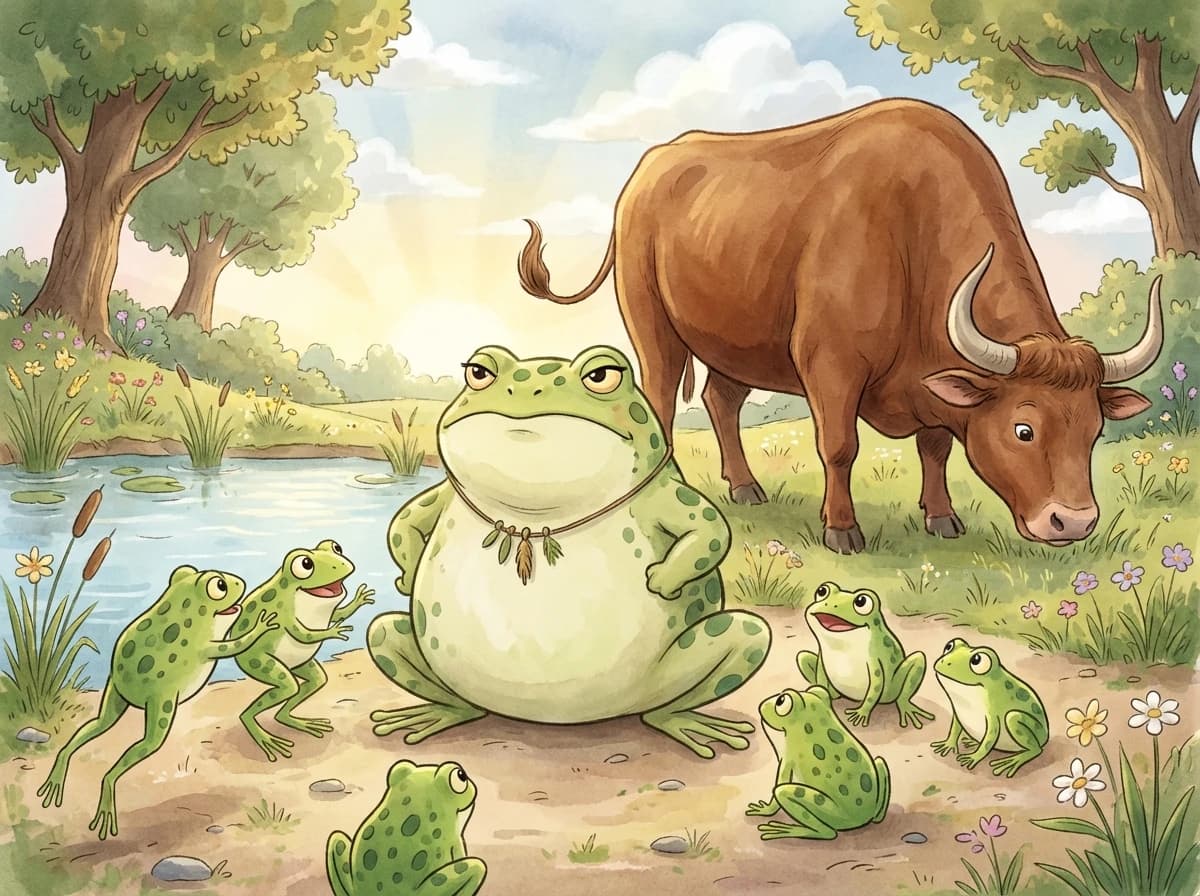 The Frogs and the Ox