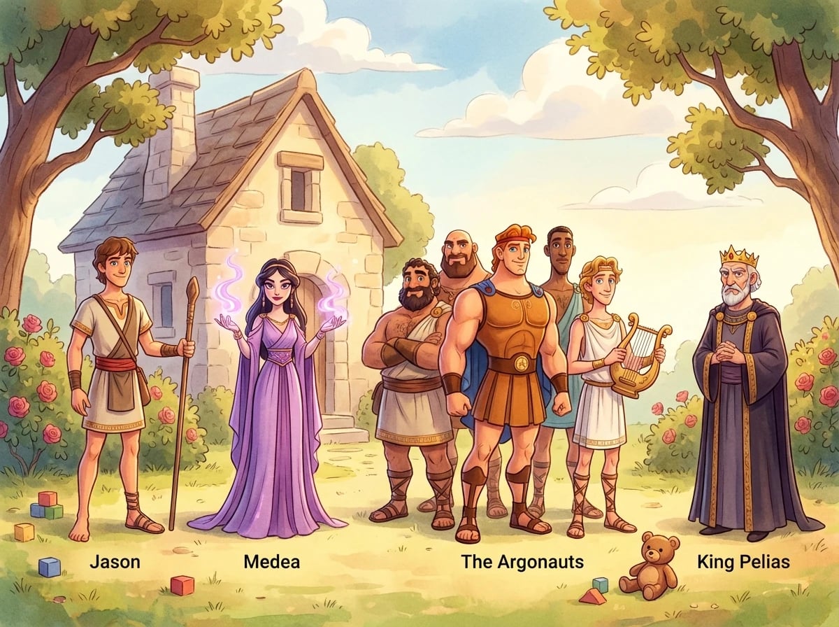 Jason en de Argonauten: De Zoektocht naar het Gouden Vlies